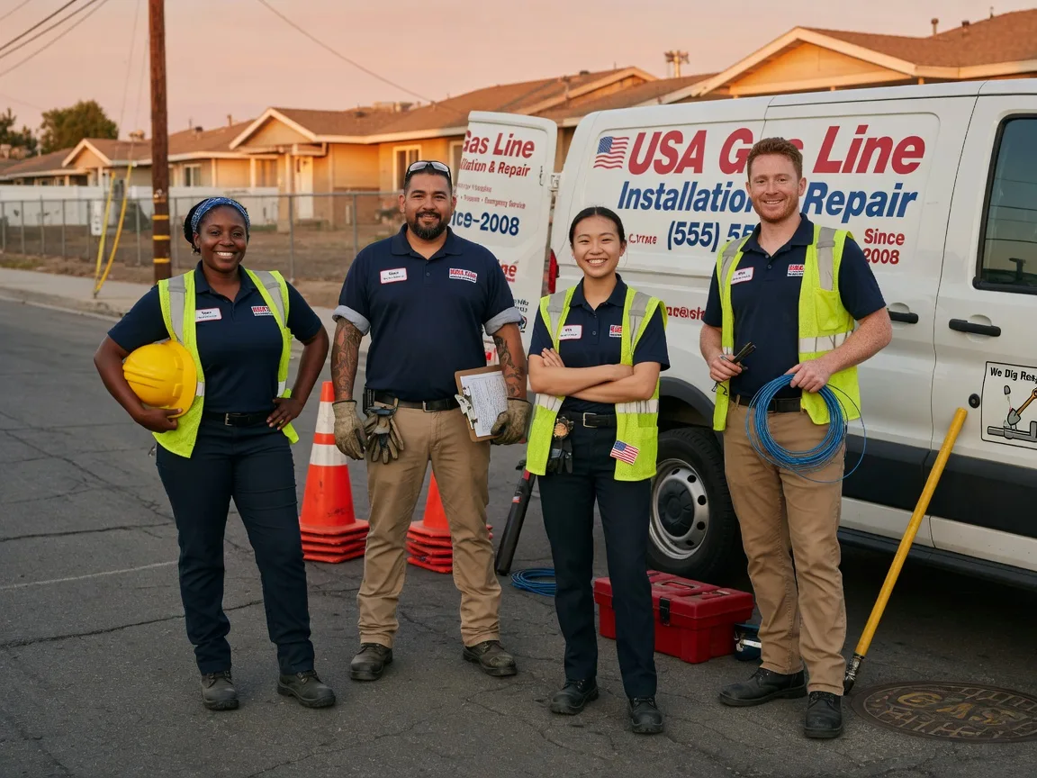 Gas Line Installation company in Frankfort, IL